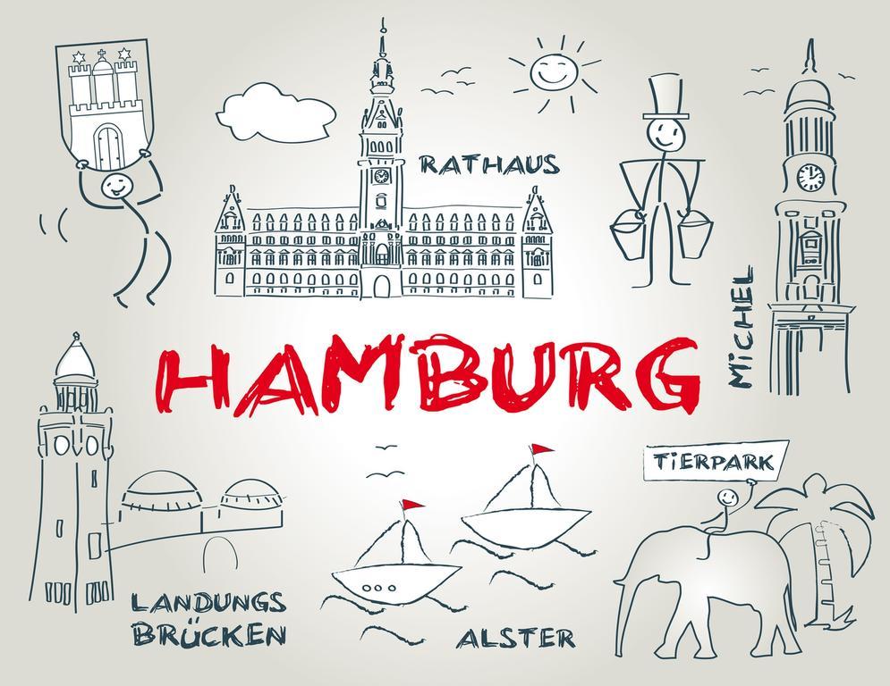 Das Elbcottage Hamburg-Harburg Exteriör bild